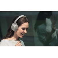 Bezdrátová náhlavní Bluetooth sluchátka Sony WH-1000XM3, stříbrná [10]