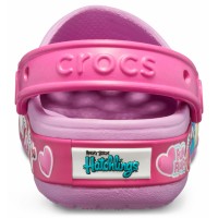 Dětské pantofle (nazouváky) Crocs Fun Lab Hatchlings Band Lights, Violet [2]