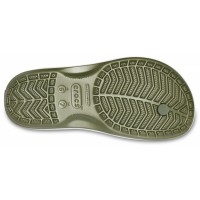 Pánské žabky Crocs Crocband Flip, Army Green / White [3]