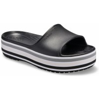 Dámské pantofle na platformě Crocs Crocband Bold Color Platform Slide, Black [1]