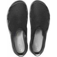 Pantofle (nazouváky) Crocs Swiftwater Mesh Wave, Black / Slate Grey [6]