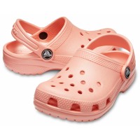 Pantofle (nazouváky) Crocs Classic Clog Kids, Melon [4]
