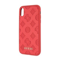 Zadní kryt (obal) pro iPhone XR Guess Debossed Peony, red [2]