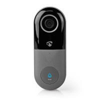 Nedis SmartLife chytrý domovní zvonek s kamerou, microSD, HD 720p (WIFICDP10GY) 1