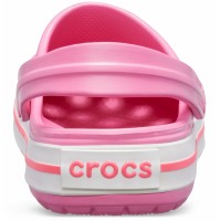 Dámské pantofle (nazouváky) Crocs Crocband Clog, Pink Lemonade / White [4]