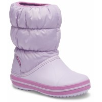 Dětské sněhule Crocs Winter Puff Boot Kids, Lavender [1]