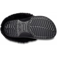 Zimní boty (nazouváky) Crocs Classic Mammoth Luxe Metallic Clog, Black [3]
