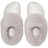 Zimní boty (nazouváky) Crocs Classic Mammoth Luxe Metallic Clog, Oyster [4]