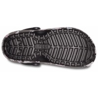 Dámské zimní boty (nazouváky) Crocs Classic Printed Lined Clog, Floral / Black [3]