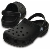 Dámské a dívčí nazouváky (pantofle) Crocs Classic Clog Juniors - Black [5]