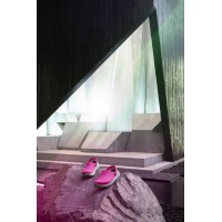 Dámské pantofle (nazouváky) Crocs LiteRide Clog - Electric Pink/Almost White [8]