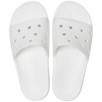 Dámské a pánské pantofle Classic Crocs Slide - White [6]