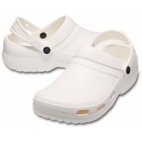 Dámské a pánské pracovní boty (pantofle) Crocs Specialist II Vent - White [4]