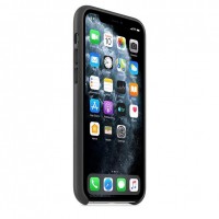 iPhone 11 Pro Max Leather Case - Black [1]
