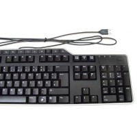 Dell klávesnice, multimediální KB-522,USB,černá,CZ (580-16749) [1]