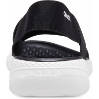 Dámské sandály Crocs LiteRide Stretch Sandal Women - Black/White [3]