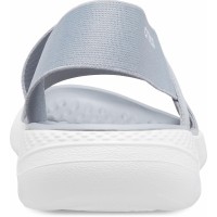 Dámské sandály Crocs LiteRide Stretch Sandal Women - Light Grey / White [2]