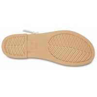 Dámské sandály Crocs Tulum Sandal - Oyster/Tan [3]