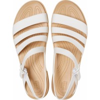 Dámské sandály Crocs Tulum Sandal - Oyster/Tan [5]