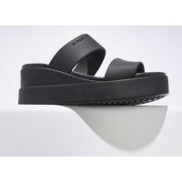 Dámské pantofle Crocs Brooklyn Mid Wedge - Black [10]