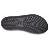 Dámské sandály Crocs Serena Metallic Bar Sandal - Black [3]