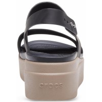 Dámské sandály Crocs Brooklyn Low Wedge - Black [3]