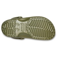 Pánské pantofle (nazouváky) Crocs Classic Printed Camo Clog - Army Green [4]