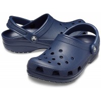 Dámské a juniorské pantofle (nazouváky) Crocs Classic Clog Juniors - Navy [4]