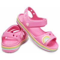 Dětské sandály Crocs Crocband Imagination Sandal - Pink Lemonade [4]