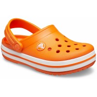 Dětské pantofle (nazouváky) Crocs Crocband Kids, Electric Orange [2]