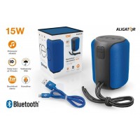 Bluetooth outdoor reproduktor ALIGATOR STEREO ABS3 MODRÝ (4)