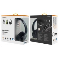 Bluetooth sluchátka ALIGATOR AH02, FM, SD karta, černá (4)