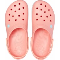 Dětské pantofle (nazouváky) Crocs Crocband Juniors, Melon / Ice Blue [6]