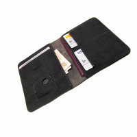 Kožená peněženka FIXED Smile Passport se smart trackerem FIXED Smile Motion, velikost cestovního pasu, černá [5]