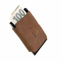 Kožená peněženka FIXED Smile Tiny Wallet se smart trackerem FIXED Smile Motion, hnědá [4]
