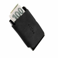 Kožená peněženka FIXED Tiny Wallet z pravé hovězí kůže, černá [3]