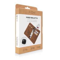 Kožená peněženka FIXED Smile Wallet XL se smart trackerem FIXED Smile Motion, hnědá [17]