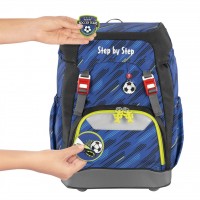 Školní batoh Step by Step GRADE Fotbal + BONUS Desky na sešity za 1,- Kč [7]