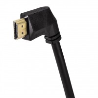 Hama HDMI kabel vidlice-vidlice, kolmé konektory, pozlacený, 3*, 1,5 m [1]