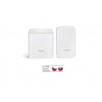 Tenda Nova MW5 (2-pack) WiFi AC1200 Mesh system Dual Band, 2x GLAN/GWAN, další 1x LAN, SMART CZ app [1]