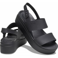 Dámské sandály Crocs Brooklyn Low Wedge - Black [5]