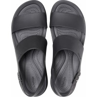 Dámské sandály Crocs Brooklyn Low Wedge - Black [6]