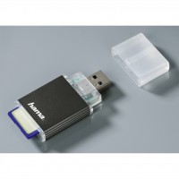 Hama čtečka karet USB 3.0 UHS-II, SD/SDHC/SDXC, antracitová [4]
