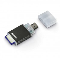 Hama čtečka karet USB 3.0 UHS-II, SD/SDHC/SDXC, antracitová [6]
