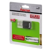 Hama čtečka karet USB 3.0 UHS-II, SD/SDHC/SDXC, antracitová [11]