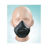 LECHUZA Maska na nos a ústa, Černá - velikost L (1)