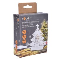 Solight LED kovový vánoční stromek, 2x AA [5]