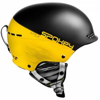 Spokey APEX lyžařská přilba černo-žlutá, vel. L/XL [1]