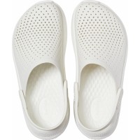 Dámské a pánské nazouváky (pantofle) Crocs LiteRide Clog - Almost White [6]