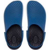 Dámské a pánské nazouváky (pantofle) Crocs LiteRide Clog - Vivid Blue/Almost White [7]